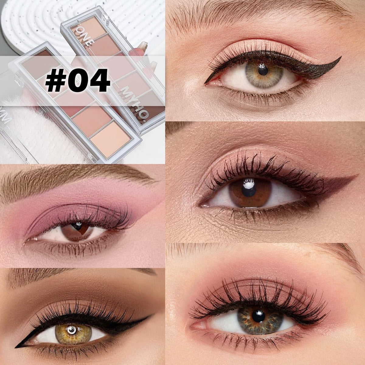 5 Colors Matte Eyeshadow Palette U564212