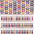 120 Pcs Halloween Dog Bow Ties O289