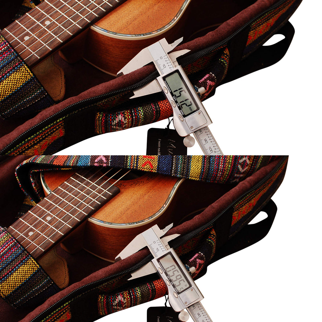 0.6" Thick Padded Guitalele Guitar Case & Bag E42684
